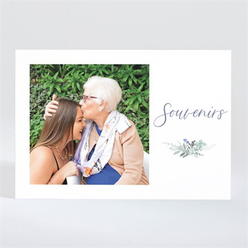 Remerciement décès merci pour elle