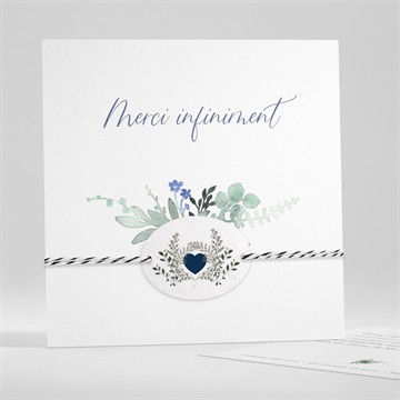 Remerciement décès merci pour elle ensemencé