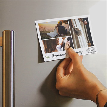 Invitation anniversaire de mariage tous ensemble - Mise en situation