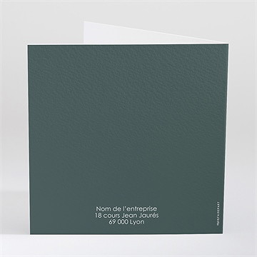 Carte de voeux nouvel élan - extérieur de la carte