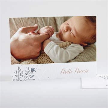 Remerciement naissance songe et douceur