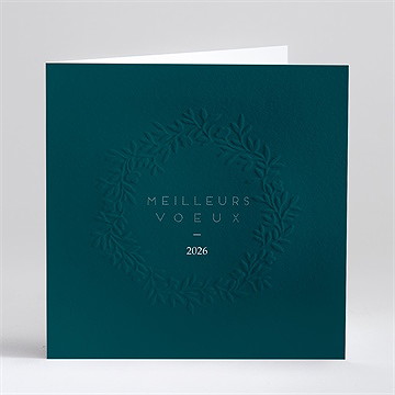 Carte de voeux joie et prospérité