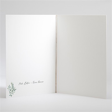 Livret de messe mariage semer notre amour - Intérieur du livret