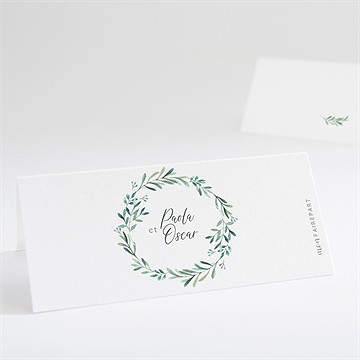 Marque-place mariage semer notre amour