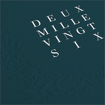 Carte de voeux feuillage raffiné - Détail de la carte