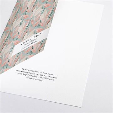 Livret de messe mariage on sème - Détail du livret