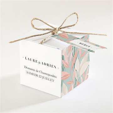 Boîte de dragées mariage on sème