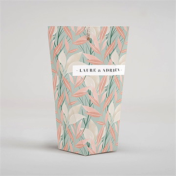 Boîte surprise mariage on sème - Dos de la boîte