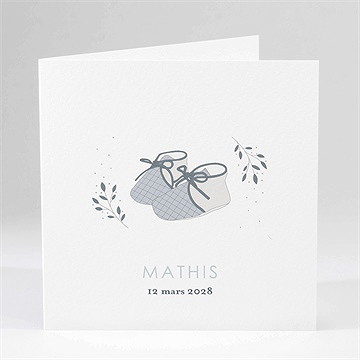 Faire-part naissance mes petits souliers