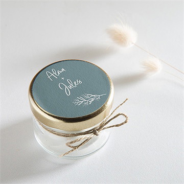 Sticker mariage so let love grow - Mise en situation