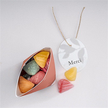 Boîte surprise mariage coming soon - Intérieur de la boîte