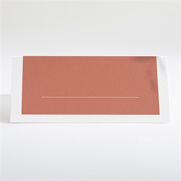 Marque-place mariage coming soon - Dos du marque-place