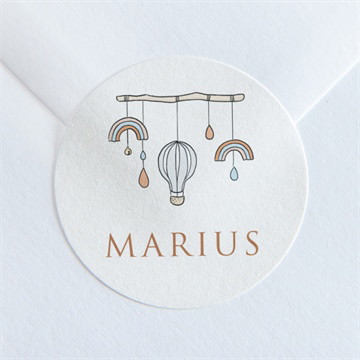 Sticker naissance ma petite déco