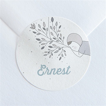 Sticker naissance tellement tendre