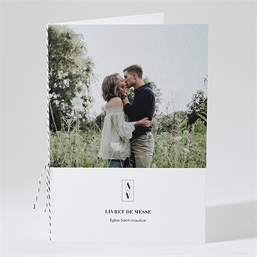 Livret de messe mariage so nature !