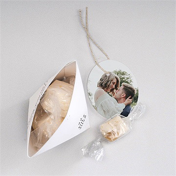 Boîte surprise mariage so nature ! - Intérieur de la boîte