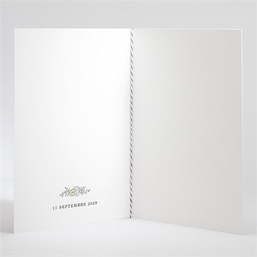 Livret de messe mariage guinguette - Détail du livret