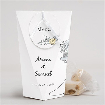 Boîte surprise mariage guinguette