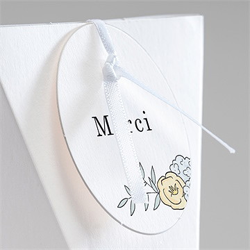 Boîte surprise mariage guinguette - Détail de la boîte