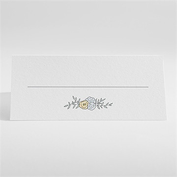 Marque-place mariage guinguette - Dos du marque-place