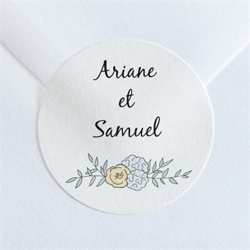 Sticker mariage guinguette