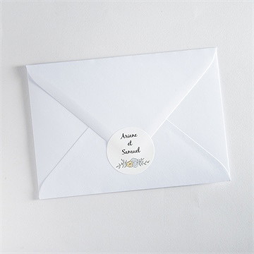 Sticker mariage guinguette - Mise en situation