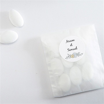 Sticker mariage guinguette - Mise en situation