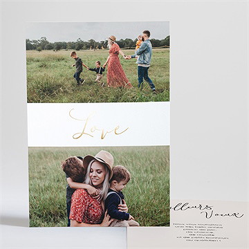 Carte de voeux nos moments