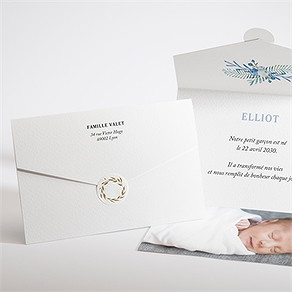 Faire-part naissance petites nuances