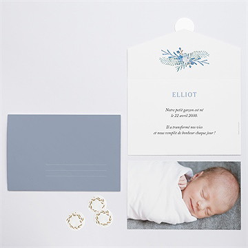 Faire-part naissance petites nuances - Vue d'ensemble