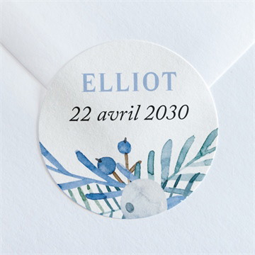 Sticker naissance petites nuances