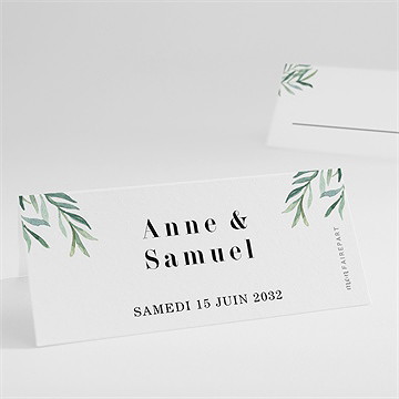 Marque-place mariage a la folie !