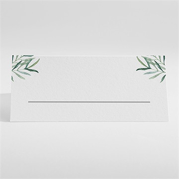 Marque-place mariage a la folie ! - Dos du marque-place