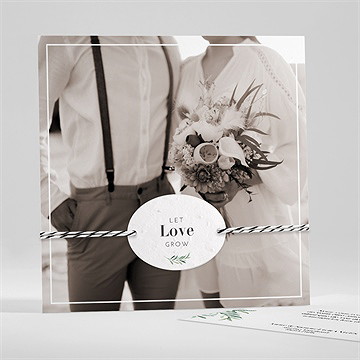 Remerciement mariage a la folie !