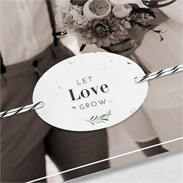 Remerciement mariage a la folie ! - Détail du remerciement