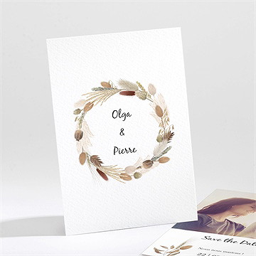 Save the Date mariage notre bouquet d'automne