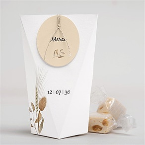Boîte surprise mariage notre bouquet d'automne