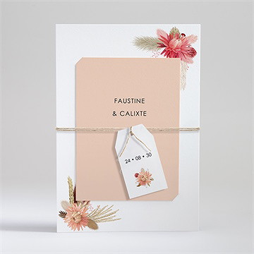 Faire-part mariage en délicatesse