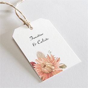 Etiquette mariage en délicatesse