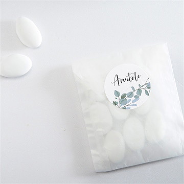 Sticker naissance follement bohème - Mise en situation