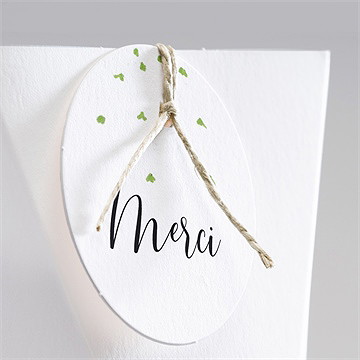 Boîte surprise mariage fusion champêtre - Détail de la boîte