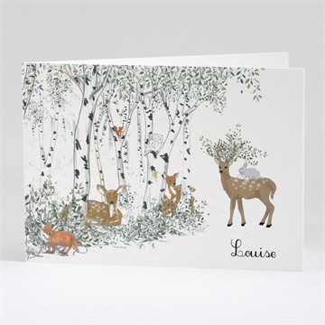 Carte pliée - paysage