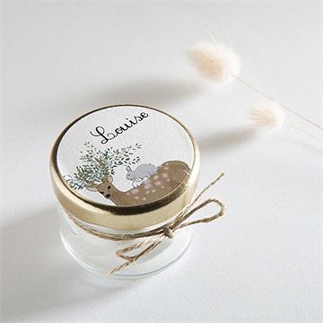 Sticker naissance ma petite clairière - Mise en situation