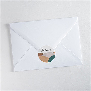 Sticker naissance plus près des étoiles - Mise en situation