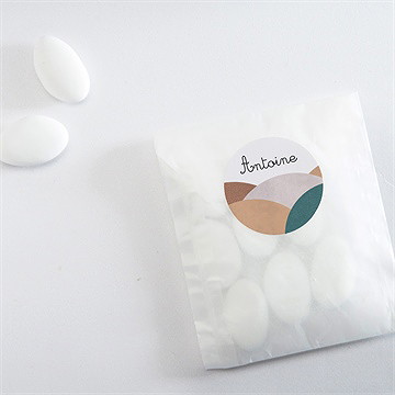 Sticker naissance plus près des étoiles - Mise en situation