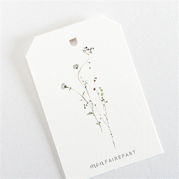 Etiquette mariage complicité - Dos de l'étiquette