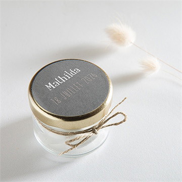 Sticker naissance touche vintage - Mise en situation