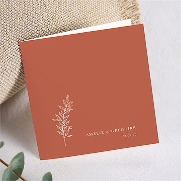 Faire-part mariage jolie esquisse