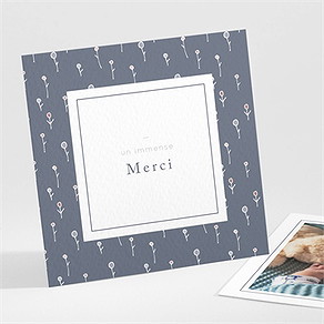 Remerciement naissance graine de garçon