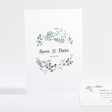 Save the Date mariage bouquet provençal
